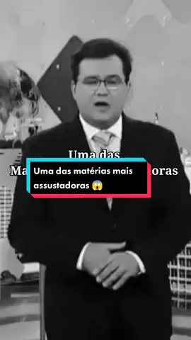 Uma das matérias mais assustadoras do Balanço Geral 😱 #reportagem #assustador #sobrenatural #historiasdeterror #sinistro #fantasmas #assombração #terror #TikTokMeFezAssistir #balancogeral 