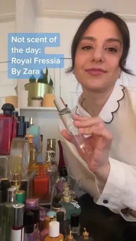 Royal Fressia by Zara was going to be my scent of the day but I had second thoughts #perfumetiktok #perfume #fragrance 