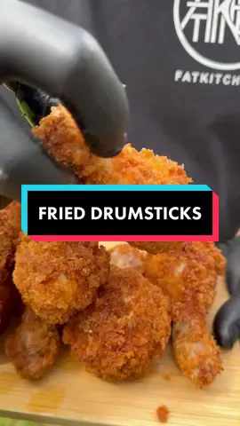 FRIED DRUMSTICKS WITH HABANERO DIP🔥 #fyp #food #viral #drumsticks #chicken #usa 