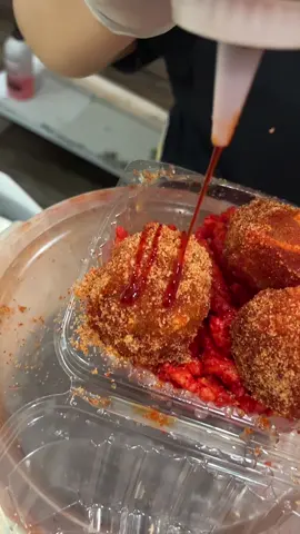 Lime bomb with hot cheetos 🤤 2346 s kedzie ave #chicago #lavillita #chilito #chamoy 