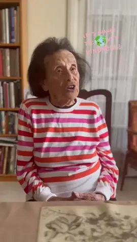 The power of a simple word - you can build and destroy ❤️💔#wise #lilyebert #LearnOnTikTok #holocaustsurvivor 