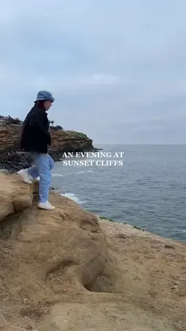 Clearly, #SanDiego is stunning during ANY type of  weather 🥹🌤️🐚🌾🌊🫶🏻♥️ Nice to use some #SelfCare time to hike down #SunsetCliffs to just be alone and hear the waves crash. ✨ #sandiegolife #sandiegocheck #sandiegoaesthetic #dayinmylife #selflove #selfcareroutine #selfcaretiktok #innerchildhealing #sandiegosunset #therapytiktok #therapydupe #socal 