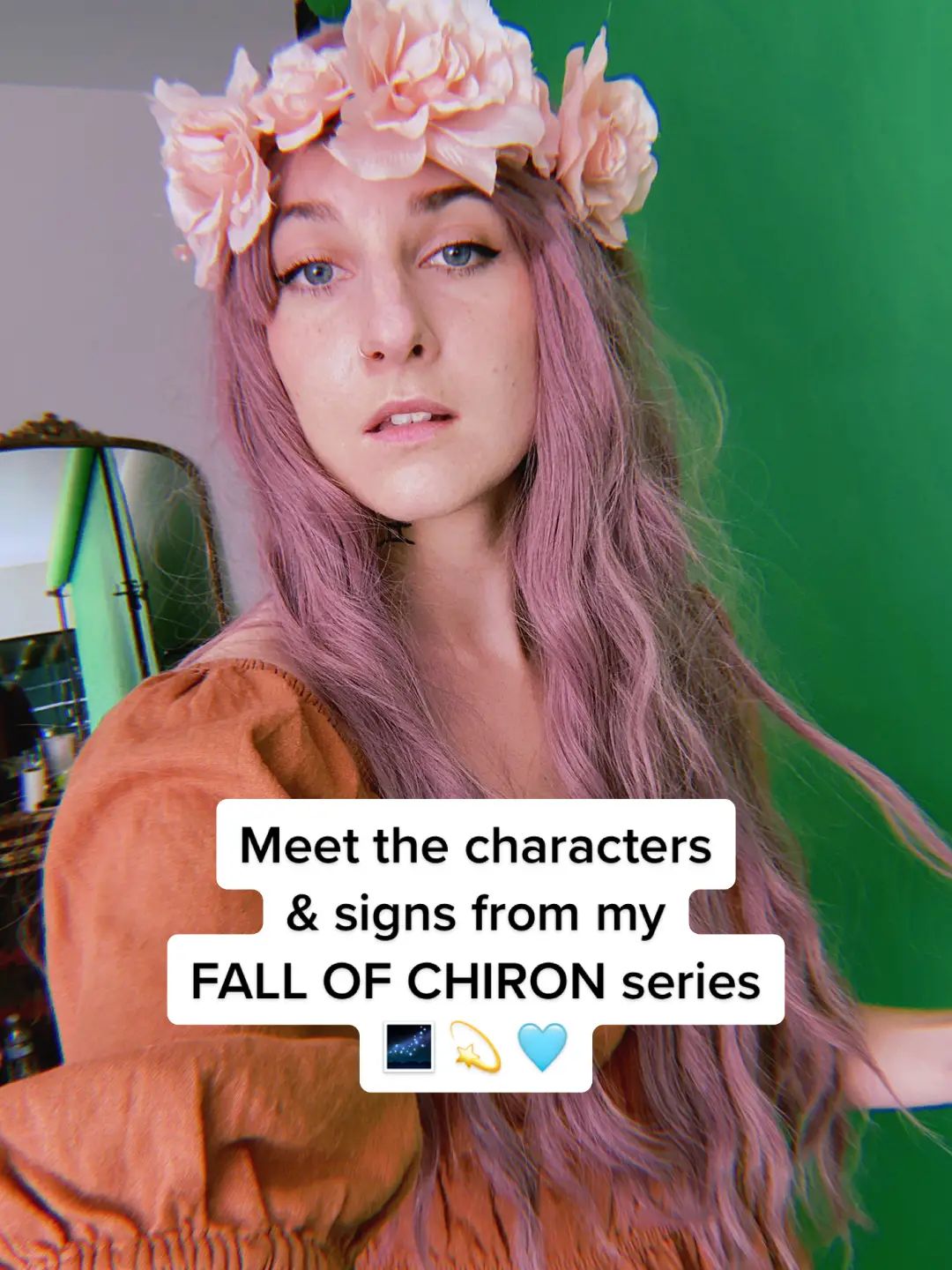 The characters & Zodiac signs from FALL OF CHIRON series. 🔗 where it always is to watch! 🌌 #fantasyseries #scififantasy