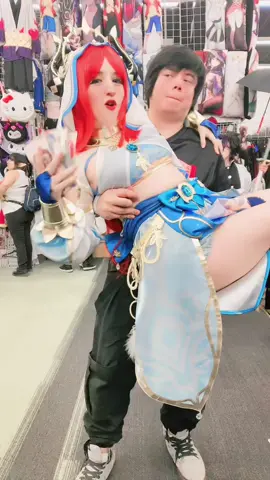 When el otaku de la expo te quiere cargar en la expo #cosplay #animeconvention #convenciondeanime #cosplayer #comedia #geektok 
