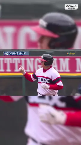 Ladies and gentleman… a win😌 #AndrewVaughn #Homerun #WhiteSox
