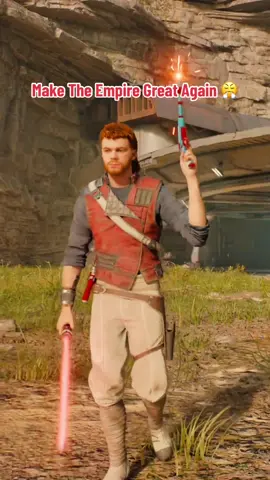 Bro prob voted for Palpatine 💀 #GamingOnTikTok #starwarsjedisurvivor 