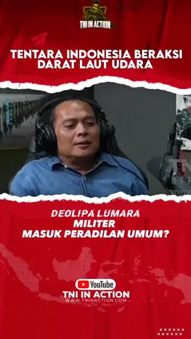 Deolipa sang lawyer buka suara tentang peradilan militer #peradilanmiliter #deolipayumara #tniad #tni #polri 