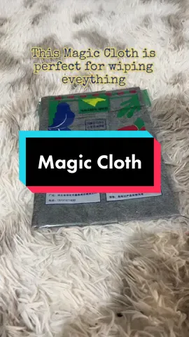 This Magic Cloth is perfect for wiping everything without any scratches #tiktokshopsg #treatyourself #tiktokfinds #magicclothes #homebuddies 