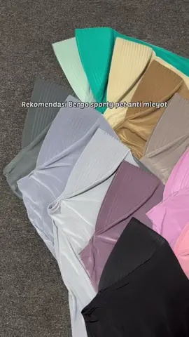 Hijab sporty yang premium anti mleyot😍✨Ayo koleksi warna warna nya yang cantik cantik itu 🛒#hijab#hijabsportpremium #bergosport #hijabinstan #hijabsimple #fyp #tiktokshop 