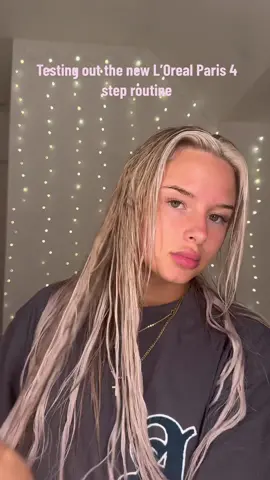 Perfect for blondes 👸 this 4 step routing helps bond and rebuild from the inside out! @L’Oréal Paris #LOrealBondRepair #hairtok #HairProducts #HairCareProducts #hairroutine #haircare #hairinspiration #hairtiktok #HairInspo #hairgrowth 