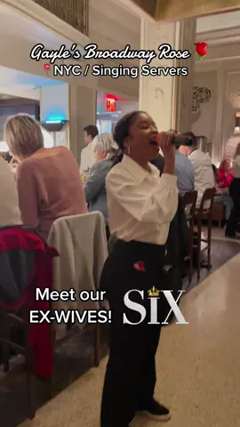 Meet our QUEENS! 🤩👑 Who else loves @sixbroadway? #gaylesbroadwayrose #sixthemusical #sixbroadway #singingservers #nyc #musicaltheatre 