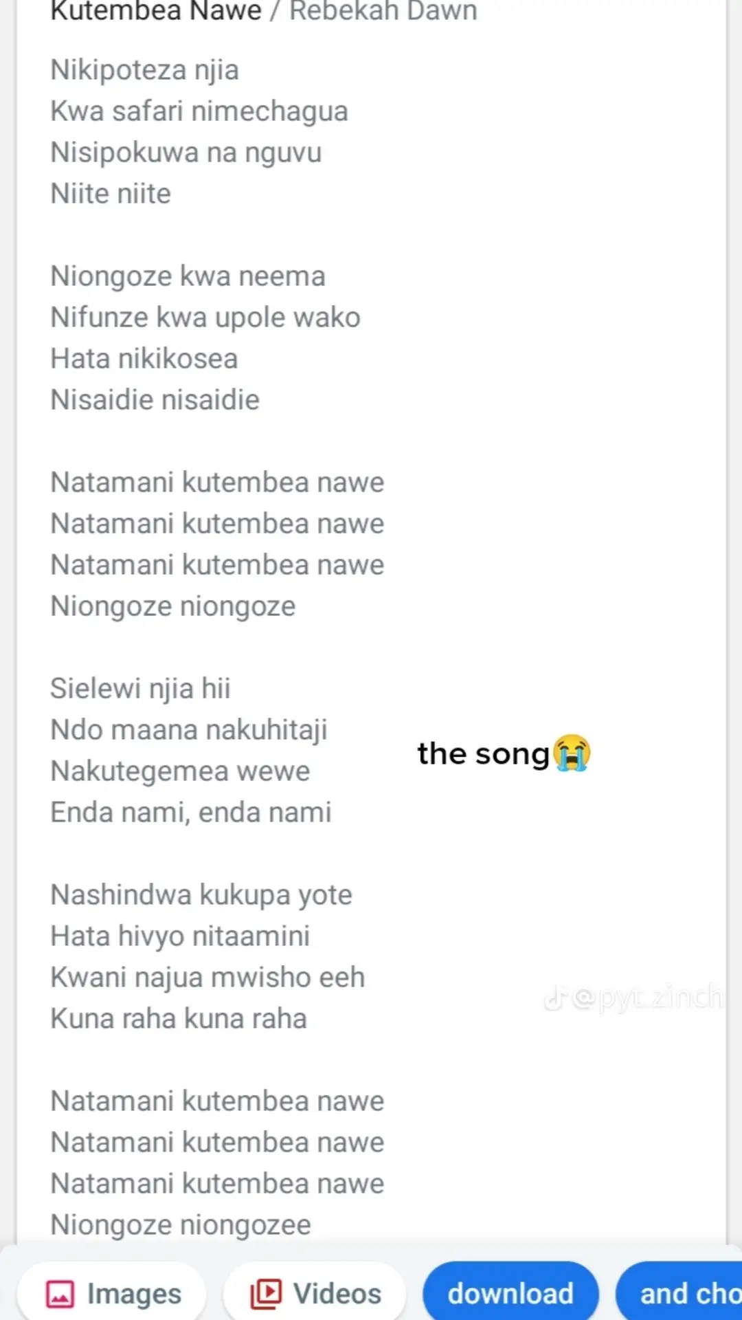 one of emotional songs #foryou 
