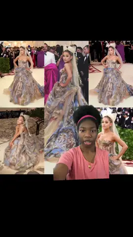 Ignore my hair yall but muva #arianagrande #arianagrandefan #arianator #metgala #arianagrandemetgala #arianagrandemetgala2018 #greenscreen 