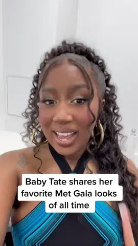 @Baby Tate shares her top three favorite #MetGala looks of all time (and they all happen to be from @Rihanna ) ✨ #babytate #rihanna #metgala2023 #metball 
