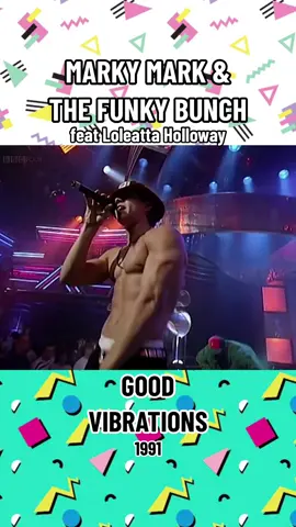 Marky Mark (Mark Wahlberg) & The Funky Bunch with Loleatta Holloway on #TopOfThePops in 1991 performing ‘Good Vibrations.’ It was released in Summer 1991 and became a number-one hit in the United States, Denmark, Sweden and Switzerland, and peaked at No14 in the UK. #90sthrowbacksongs #90sMusic #fyp #Foryou #markwahlberg #NKOTB #90sSongs #musicthrowback #ThrowbackSongs 
