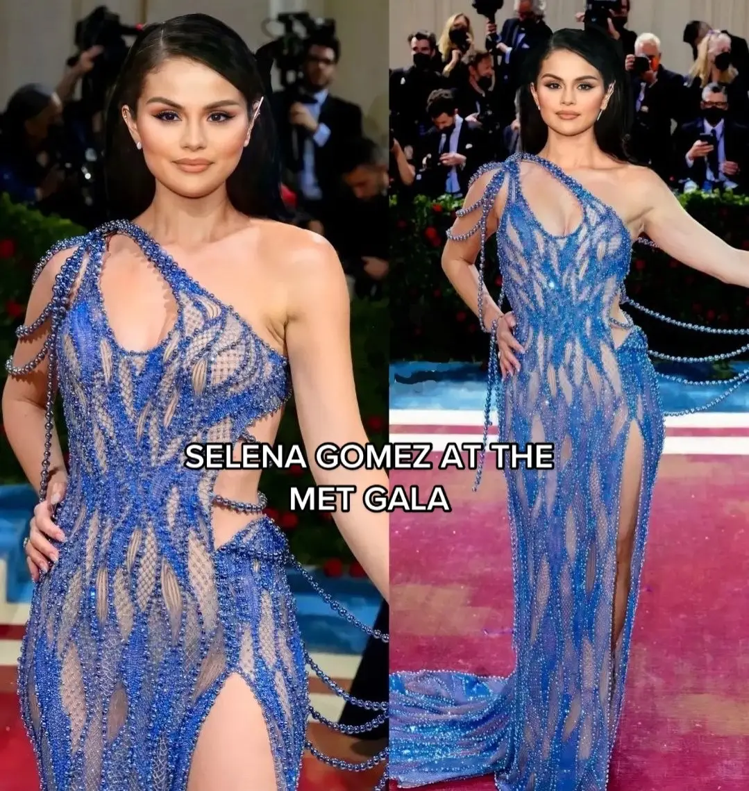 if only she actually attended #selenagomez #metgala 