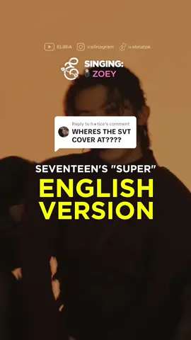 Replying to @h⭑tice Your wish is our command!! Our English version of SEVENTEEN's 