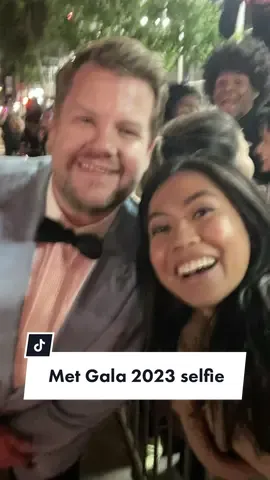 Just a casual Monday night… #metgala2023 #jamescorden #nyc #met #newyorkcity #celebselfie 