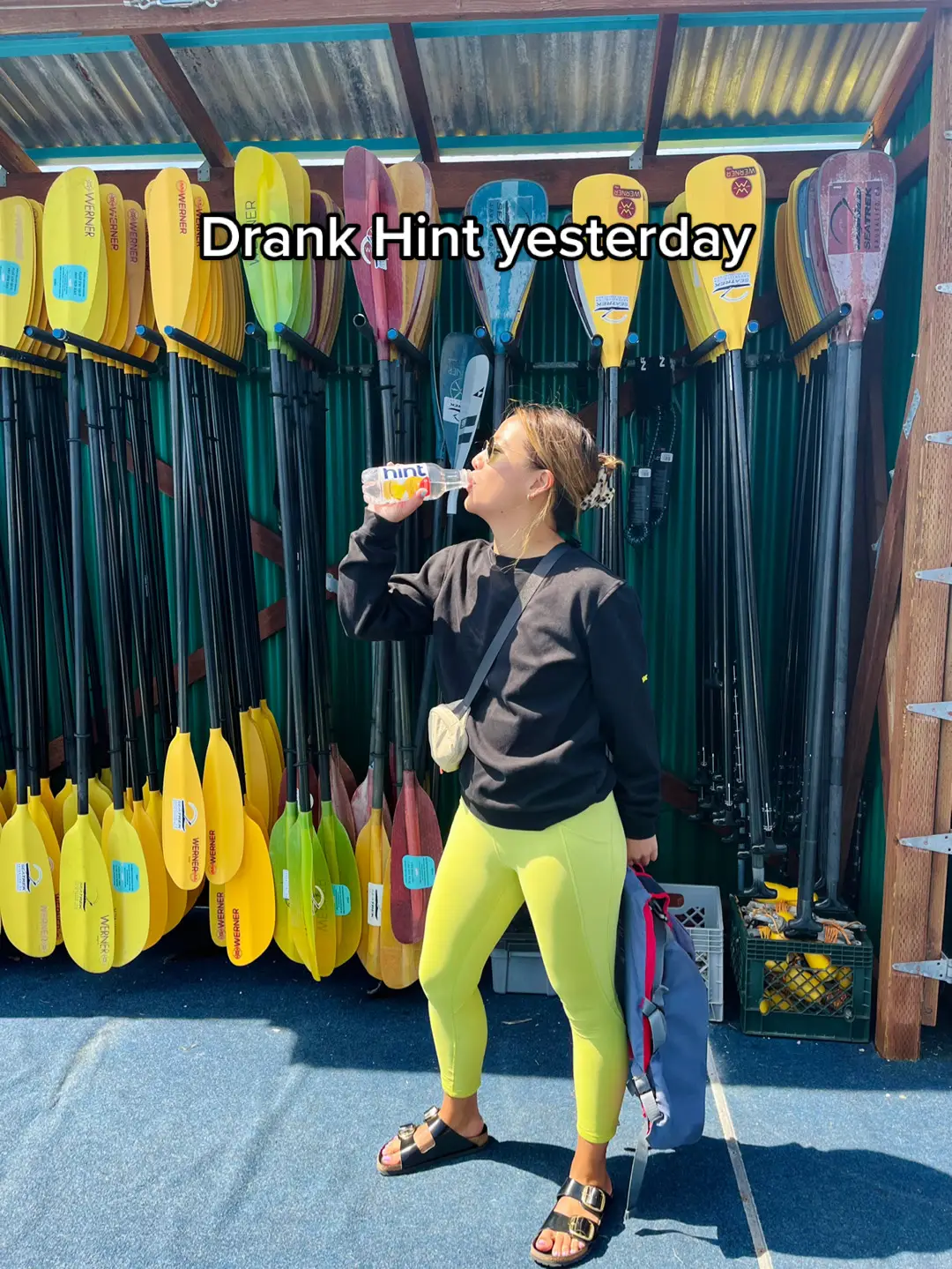 Will never not be drinking Hint. 🥲 #drinkhint #hintwater #flavoredwater #watertok #hydrate #bestwater #hydration #water 