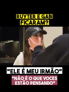 Se beijaram? Chocado 😱😱😱 @Ruyter Poubel @Gabriela Moura #ruyter #gabimoura #gabrielamoura #ruyterclips #clips #milionario #fy #fyp #viral #fofoca 