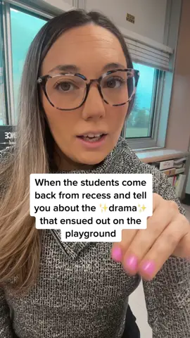 I wasn’t there! Slow it down for me, k? #FunnyTeacherMoments #KindergartenTeacher #KindergartenLife #Recess #OutdoorRecess #RecessDrama