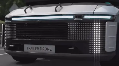 TRAILER DRONE #drone #drones #unmanned #autonomous #robotic #platform #robots #selfdriving 