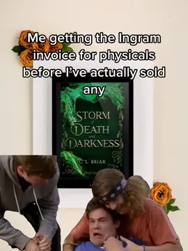 It always ends up being okay but that initial price 👀😅 #authortok #indieauthor #indieauthorsoftiktok #authorlife #authorthoughts #ingramsparkauthor #indieauthorsofbooktok #indieauthorlife #selfpublishing  