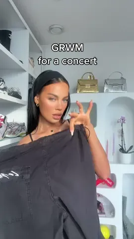 GRWM to see one of my favourite artists ever! Any guesses 🥹