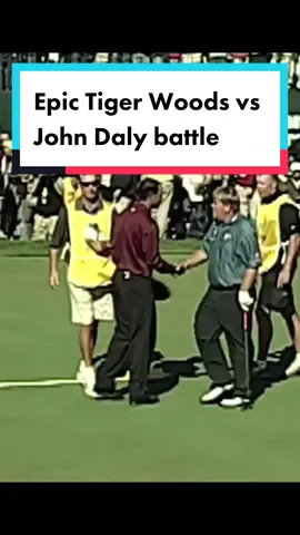 A Tiger vs. JD battle that ended in a way no one wanted to see #tigertuesdays #tigerwoods #johndaly #PGATOUR #golftiktok #sportstiktok 