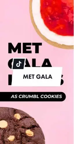 Pairing Met Gala looks with this week's Crumbl flavours. How did we do? 😉 #CrumblCanada #CrumblCookies 