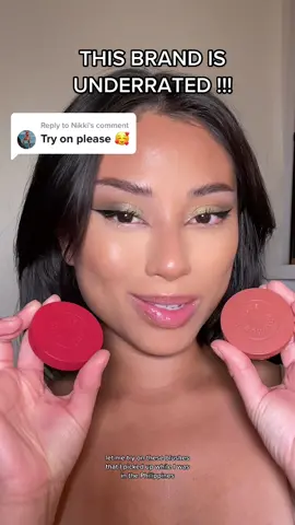 Replying to @Nikki would you try any of these makeup products? I got these blush tints and lip colors while in the Philippines 🇵🇭 #sunniesface #sunniesfacefluffmatte #blushtint #lipcombo #makeupreview 