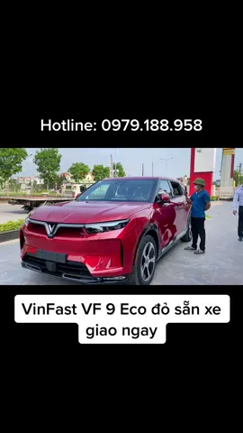 VinFast VF 9 eco đỏ siêu đẹp giao ngay #xuhuong #trending #vf9 