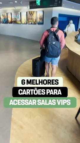 Quer saber quais são os meus cartões preferidos para entrar em Salas VIP's? 🎁 Marca o @ que vai conhecer com você algumas salas vips com esses cartões.  Eu contei nessa lista quais são as melhores opções de cartões para você ter acesso a Salas VIPs e também a restaurantes nos aeroportos.  6 - XP Visa Infinite 5 - Cartão Black do Banco Inter 4 - Elo Nanquim Diners 3 - C6 Carbon 2 - Cartão TPA, do Santander 1 - BRB DUX visa infinite  Essa lista contém os melhores cartões de crédito para você poder curtir todas as Salas Vips pelo mundo.  Iae, qual opção você usar para entrar nas salas Vips?  #salavip #cartãodecrédito #melhorescartoesparaviagens #salavipaeroporto #melhorcartãodecrédito #cartãodecréditosalavip #viagens #aeroporto