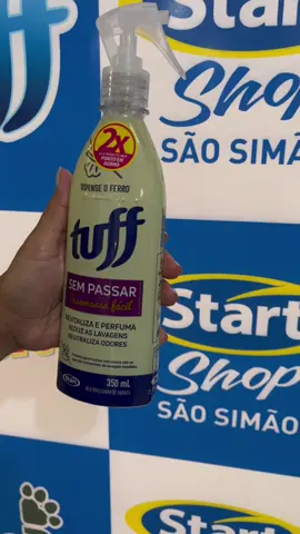 O jeito mais fácil de passar roupa ✅ Vocês queriam e nós fizemos o vídeo passo a passo do TUFF desamassa roupa FÁCIL!  Conta aí nos comentários o que vocês acharam 🫶🏻 Lembrando que aqui na START SHOP SÃO SIMÃO você encontra toda linha TUFF! 