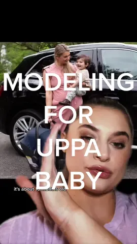 #stitch with @Brooke #greenscreen #uppababymesa #uppababy #babymodel 