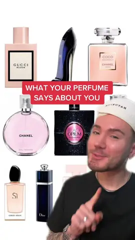 WHAT YOUR PERFUME SAYS ABOUT YOU!😱 (follow for more perfume content!💗) #perfume #perfumetiktok #perfumes #perfumetok #fragrance #fragrances #fragrancetiktok 