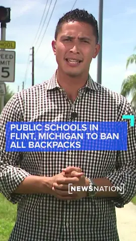 #FlintCommunitySchools banned all #backpacks until the end of the school year in an effort to create a safer environment for #students.