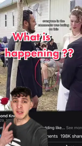 What is going on at this wedding??😂 #whatisgoingon 