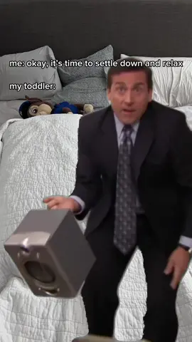 I say relax, he hears “time to party!” #momlife #motherhood #MomsofTikTok #momtok #millennialmom #toddlers #toddlersoftiktok  