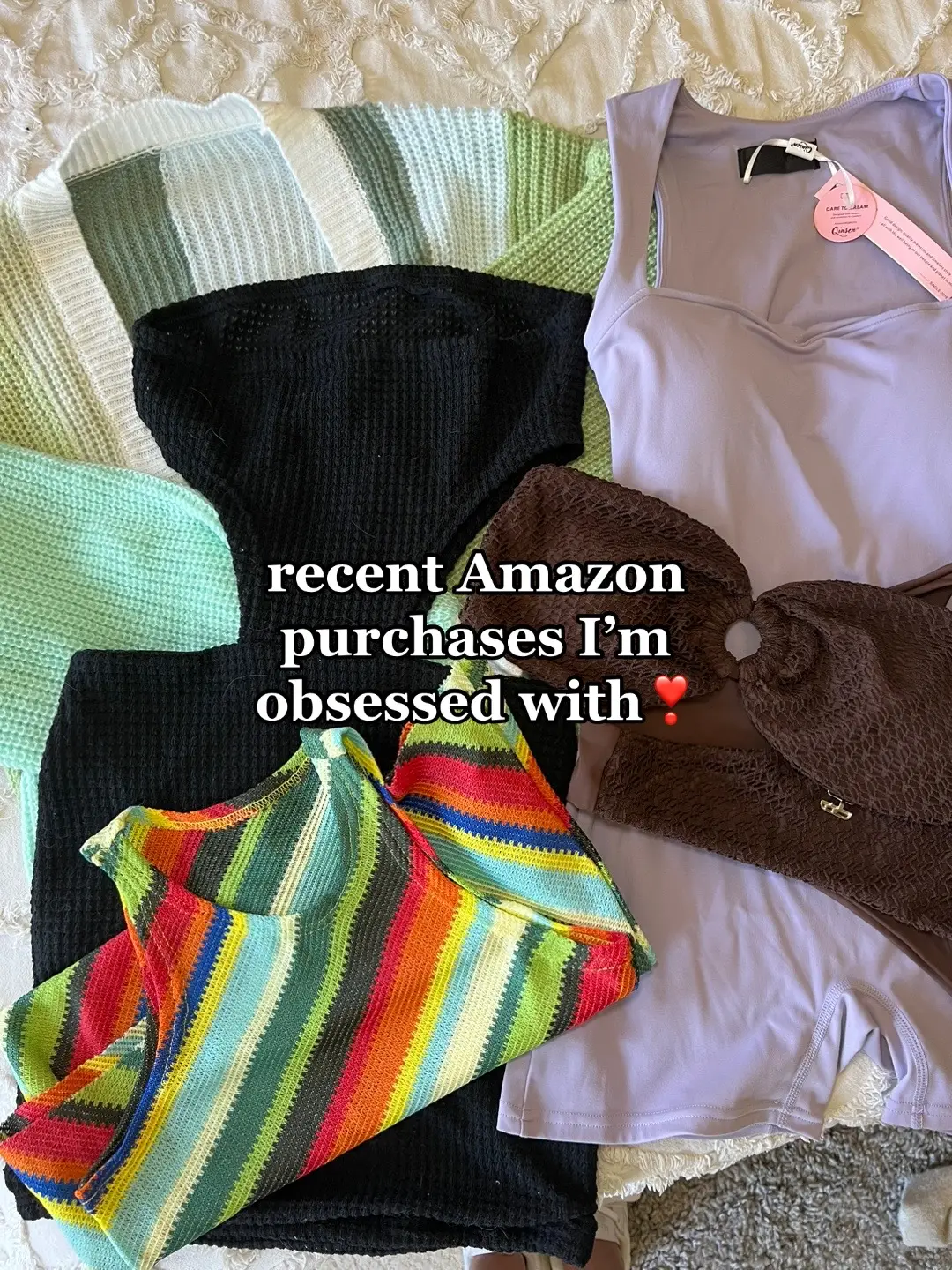 this haul making me so excited for warm weather!! All 🔗 on my storefr0nt! #amazonhaul #recentpurchases #springfinds #springcardigan #bathingsuitcoverups #atl #atlanta #atlantainfluencer 