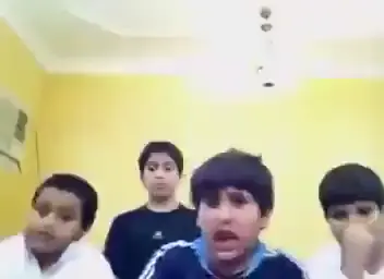 رياكشن أطفال يقولون ترى حنا مانبيك مانبيك حنا اطلع من حياتي :
