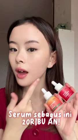 Serum 25ribuan bisa bikin kulit glowing dan nyembuhin jerawat?! 😱 #SerumTanpaTapi #OMGneverfade 