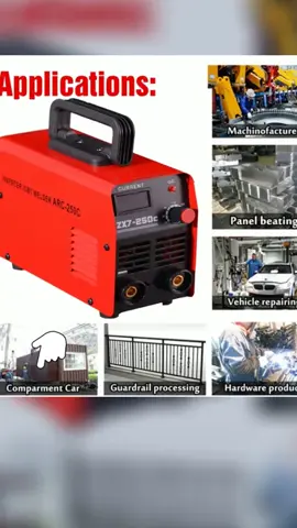 Electric Welding Machine 250A Home Mini Portable DC Inverter Arc Welder 220V IGBT Technology Digital