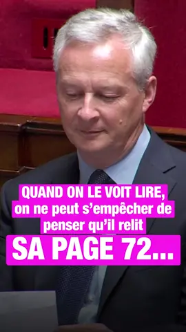 Le passage érotique du dernier livre de Bruno Le Maire n'a pas échappé à ses collègues députés 🙈 #brunolemaire #assembleenationale #deputes #livre #quotidien