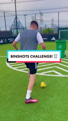 FOOTBALL BINSHOTS CHALLENGE! ⚽️🗑️🔥 @JD Football 