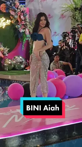 #BINI Aiah is shining and shimmering in her swimwear tonight! Watch the #LaHotSexy livestream now on Star Magic's official YouTube channel. #HotSummerStarMagic2023 #ABSCBN #ABSCBNPR #Kapamilya 