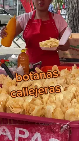 Botanas Mexicanas #comidacallejera #snacks #botana #papasfritas #parati #hablaespañol #spanishtiktok #spanishpractice #méxico 
