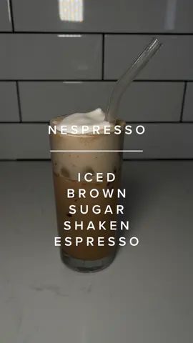 something fun this morning | iced brown sugar shaken espresso🤎 #nespressotalents #nespressovertuo #nespressorecipes #morningcoffee #morningroutine #asmr #asmr #brownsugarshakenespresso #starbucksdupe #nespresso 