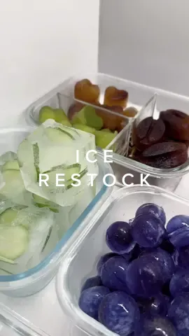 Finally restocking my ice drawer! 🧊💙 #icerestock #icetok #icecube #icematcha #satisfying #relaxing #itgirl #thatgirl #aesthetic #satisfyingsounds #coffeetiktok #asmrsounds #asmr #trending #icedrawerrestock #restockasmr #fruitice #coffeeice #heartice #Home #sparklyice 