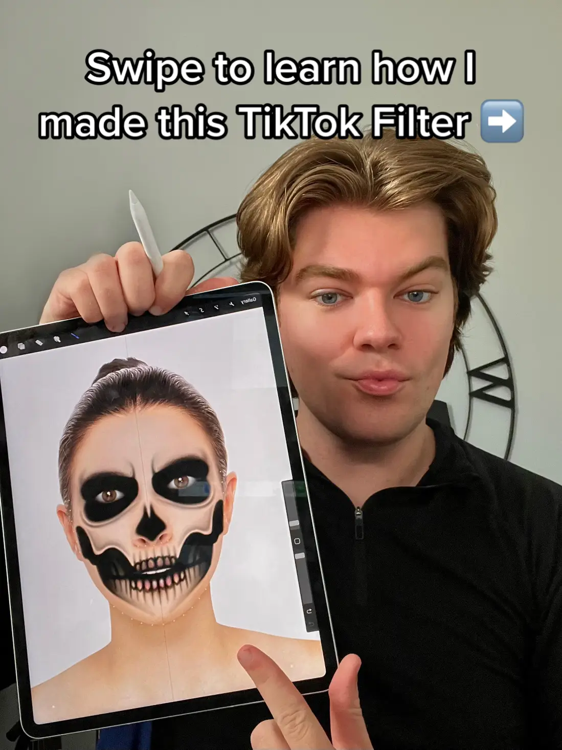 This is how I create and upload my TikTok filters! 👀❤️ #artist #art #drawing #effecthouse #procreate #digitalart #filter